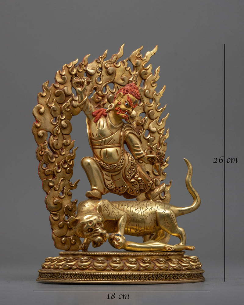 Wrathful Dorje Drollo Statue | Embrace the Fierce Power of Spiritual Protection and Transformation