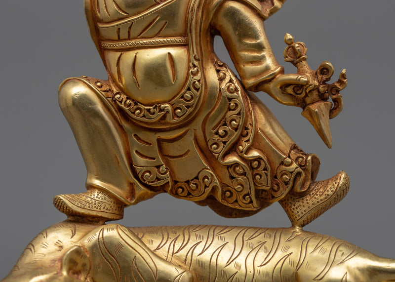 Wrathful Dorje Drollo Statue | Embrace the Fierce Power of Spiritual Protection and Transformation