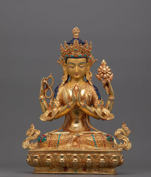 peaceful-figurine-of-chenresig