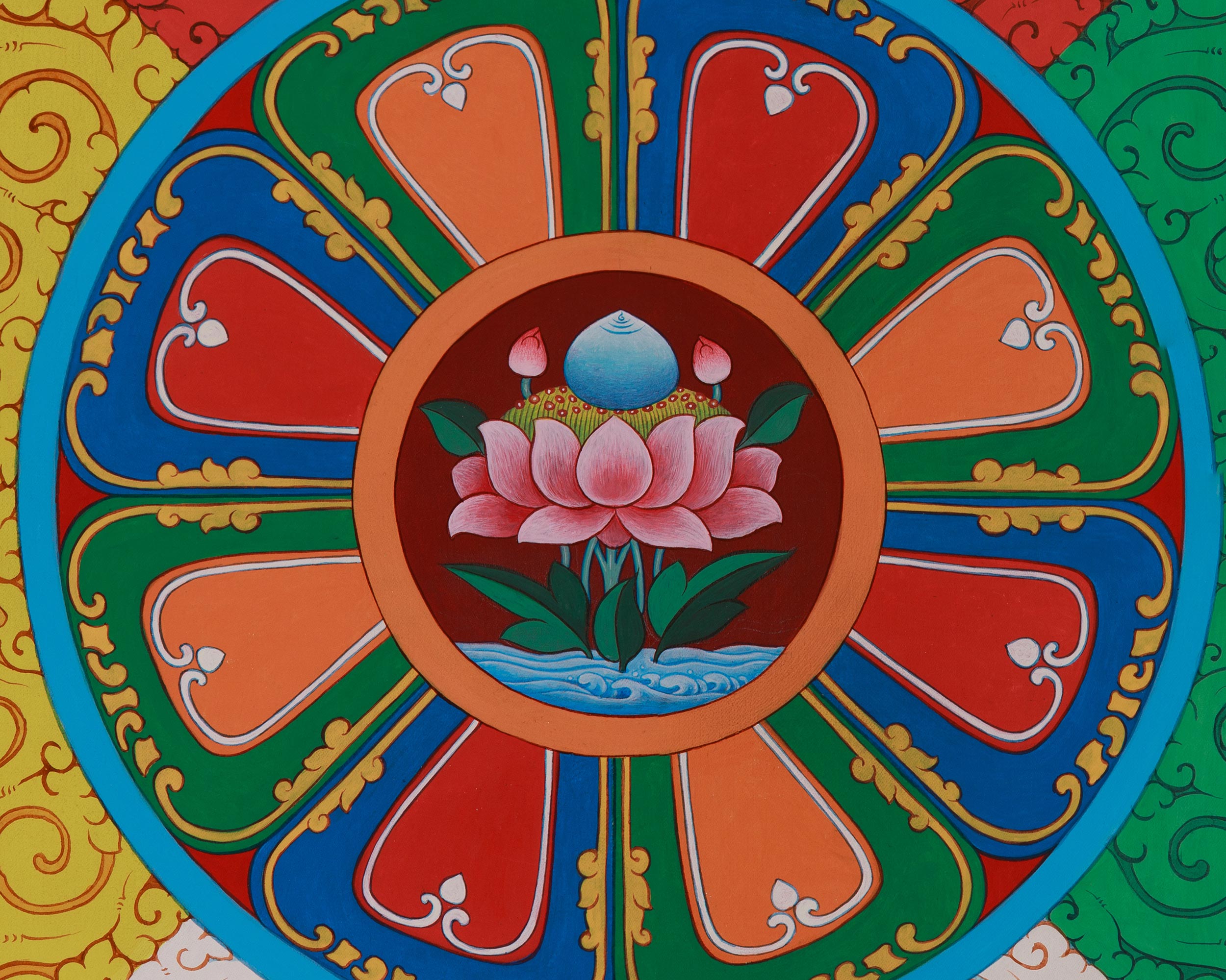 Handmade Lotus Mandala Art | The Journey from Imperfection to Enlightenment