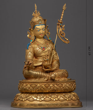 Guru Rinpoche Padmasambhava Sculpture | Handmade Artwork