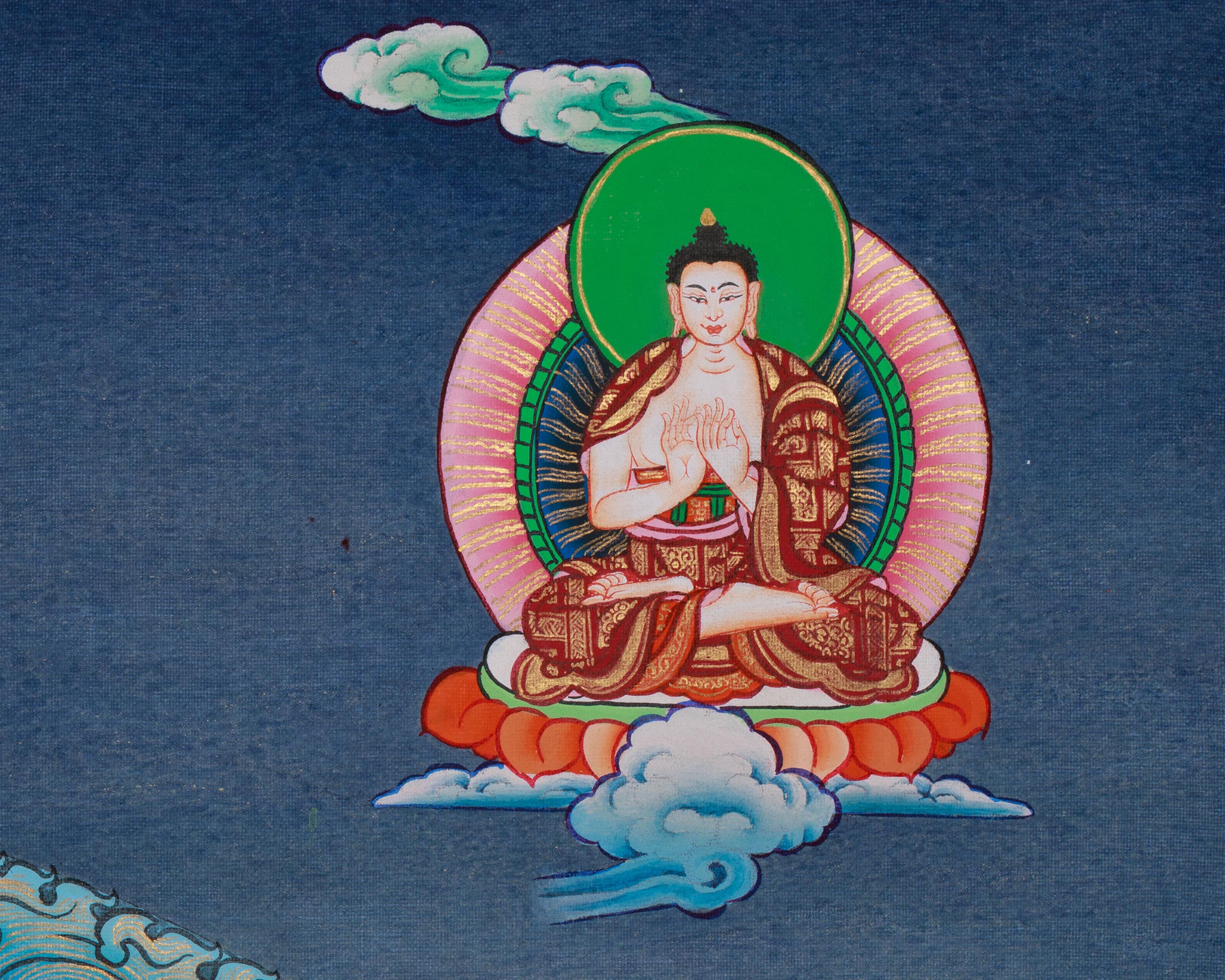 Himalayan Chenrezig Mandala Art | Infinite Compassion and Enlightened Wisdom