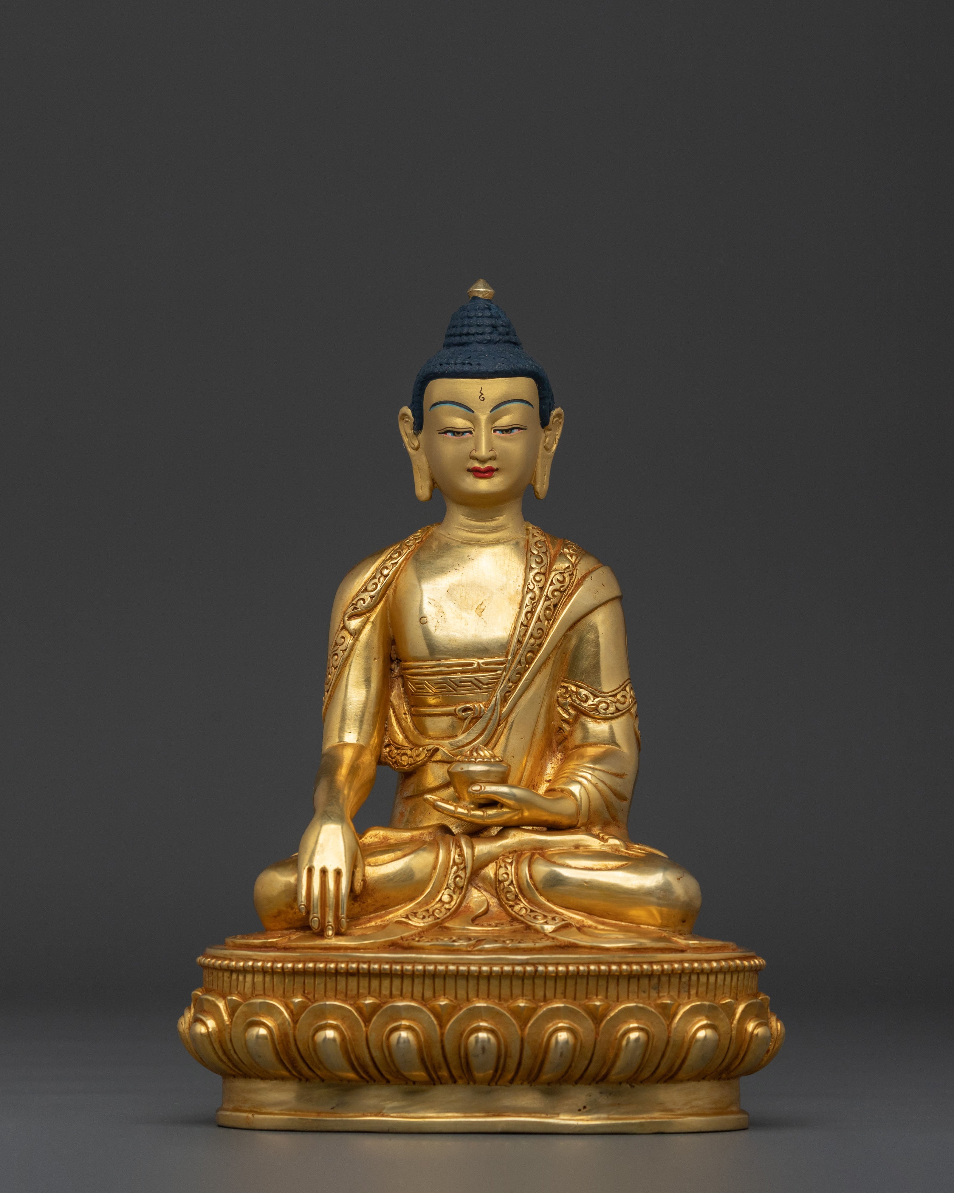 Traditional Shakyamuni Buddha Enlightened Statue 