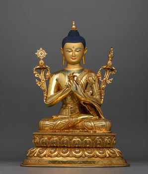 Beautiful sitting maitreya-buddha