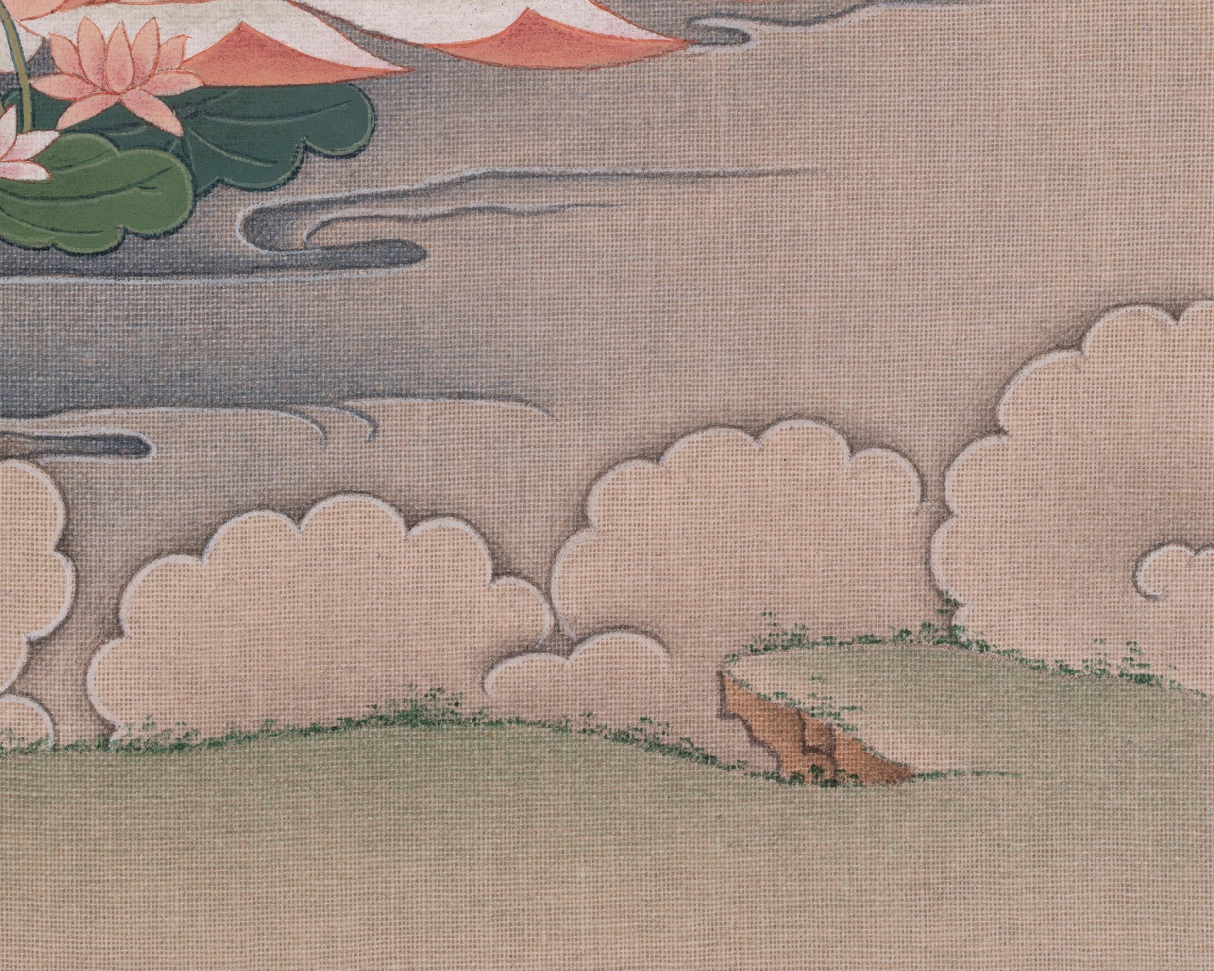 Chenrezig Devotional Painting | Compassion Buddha | Traditional Thangka