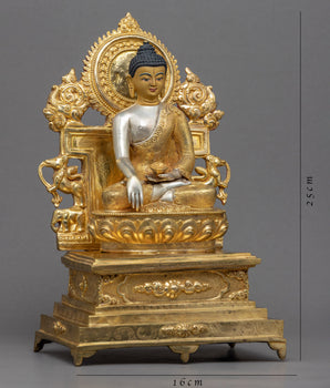 Bodhgaya Buddha Shakyamuni Statue | Traditionally Hand Carved Art