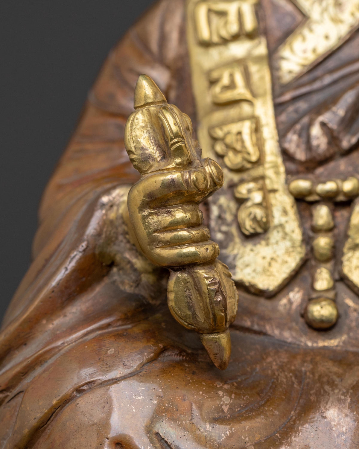 Handcrafted Karmapa Statue | Himalayan Spiritual Altar Decor