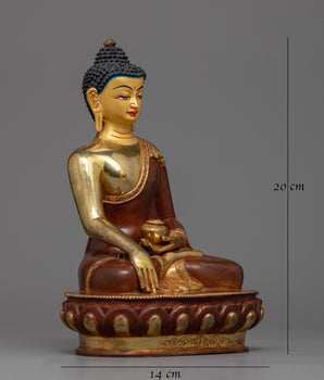 20cm Shakyamuni Buddha Statue | Perfect to Travel Altar