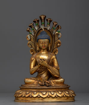 antique-Nagarjuna-gold-gilded