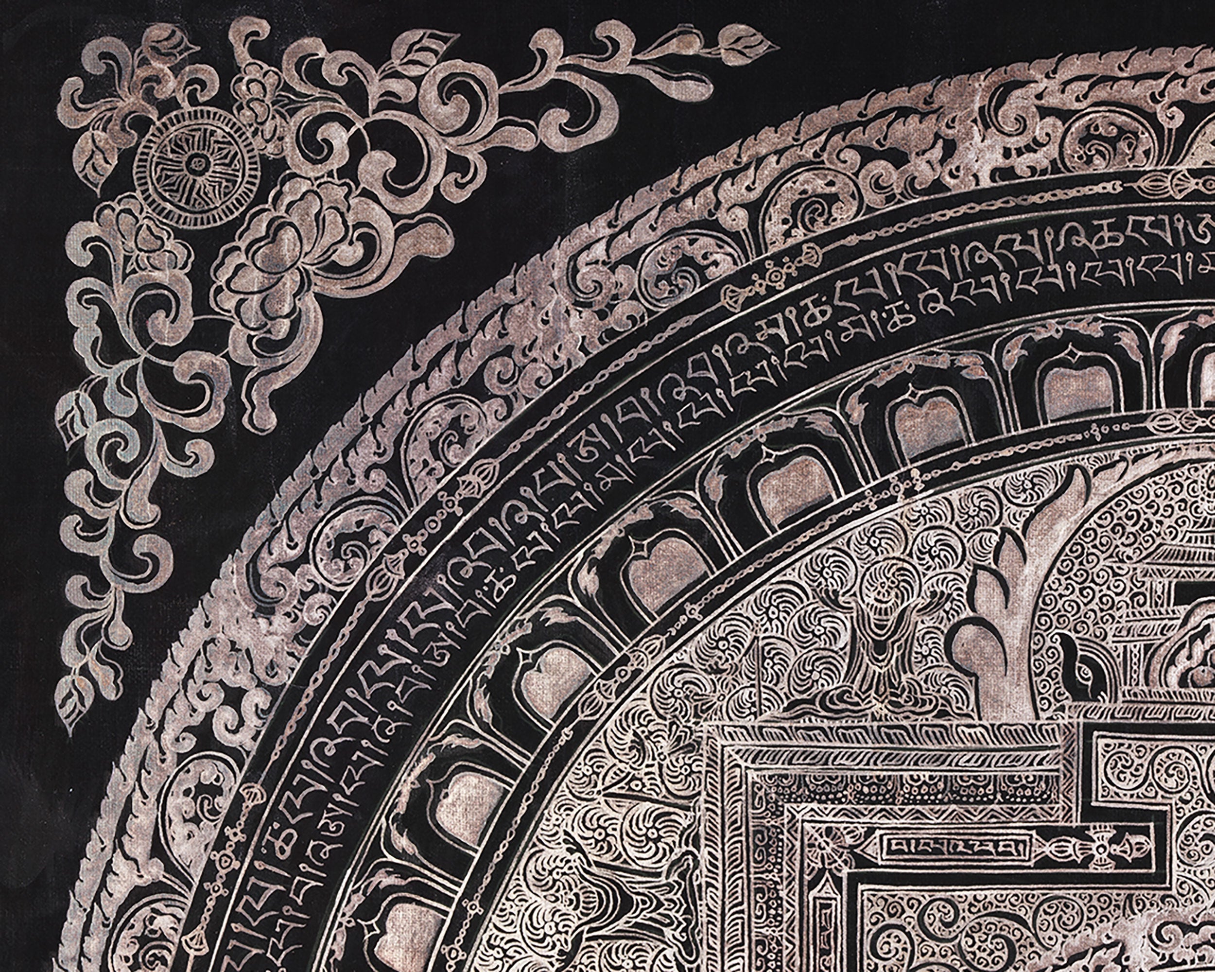 White Tara Mandala | Thangka for Healing, Longevity & Protection