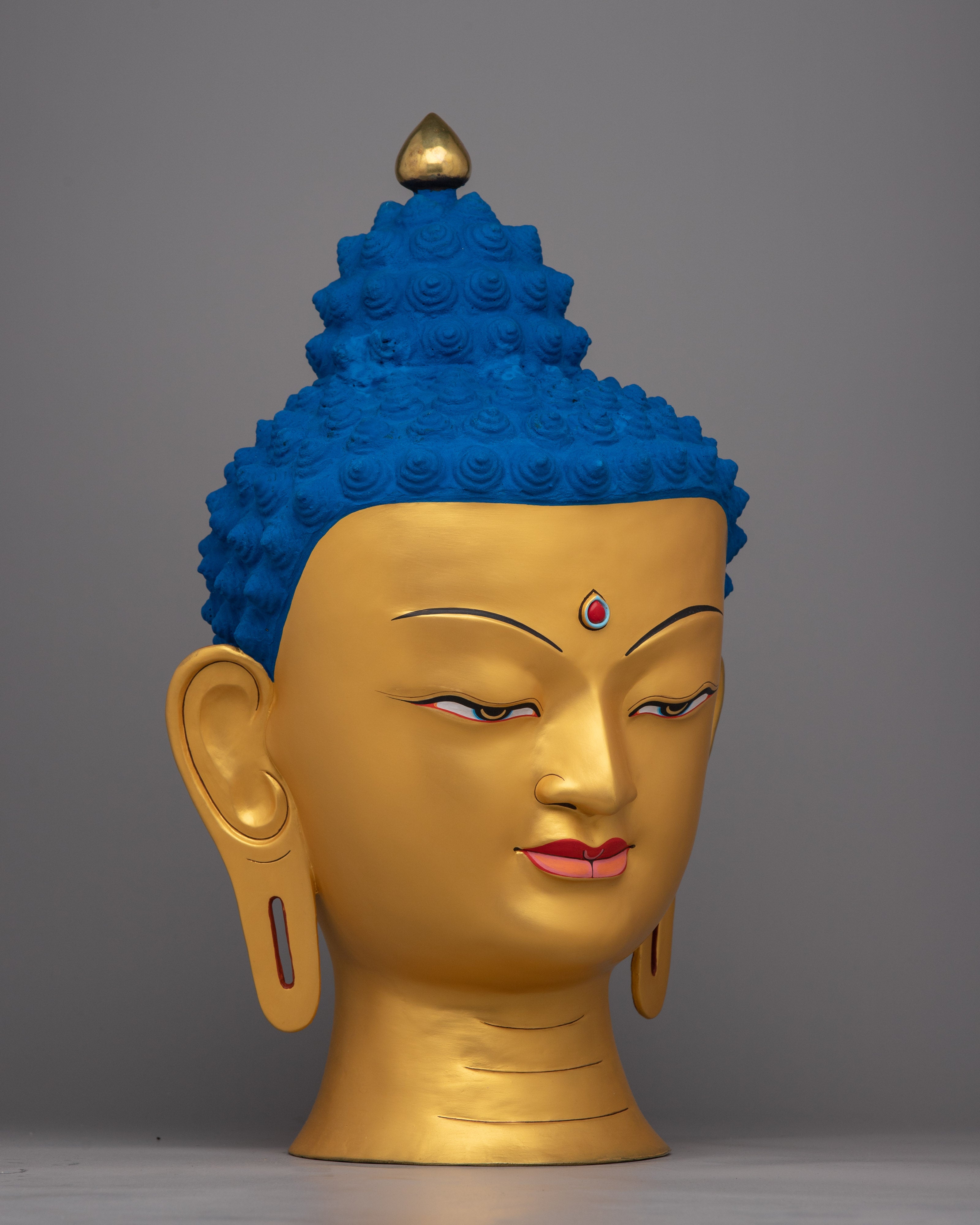 Large Buddha Head Statue | Handcrafted Buddha Sculpture for Home Decor