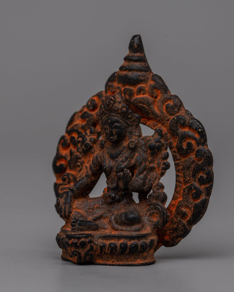 Green Tara Deity Statue | Goddess of Compassion for Devotional and Sacred Spaces