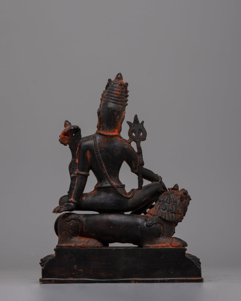 Simhanada Avalokiteshvara Statue | Exquisite Statue of the Compassionate Lion's Roar Bodhisattva