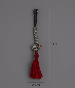 Chupsel Tibetan Mala Counter | Handcrafted Tool Enhance Meditation and Mantra Practices