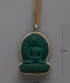 Handcrafted Buddha Locket |  Embrace Peace and Wisdom