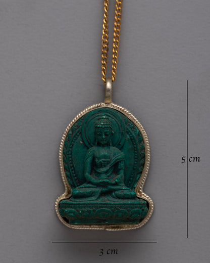 Handcrafted Buddha Locket |  Embrace Peace and Wisdom