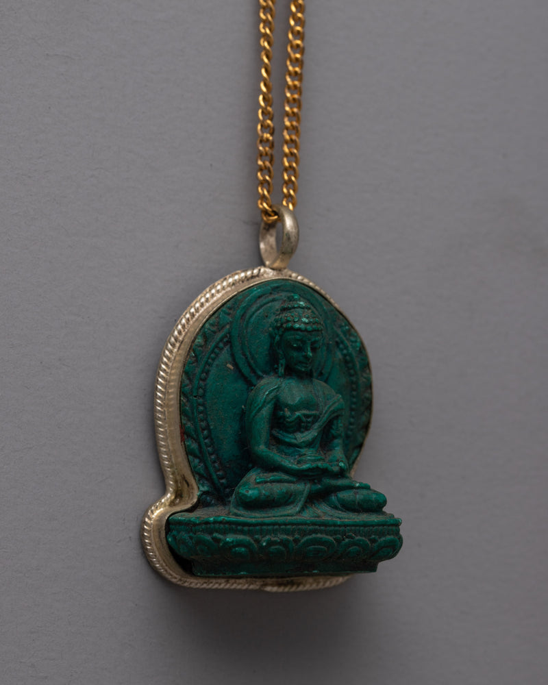 Handcrafted Buddha Locket |  Embrace Peace and Wisdom