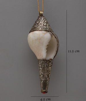 Handcrafted Sankha Pendant | Ideal for Engraving and Gifts for Loved Ones