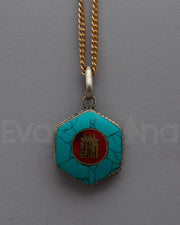  White Metal Locket&nbsp;