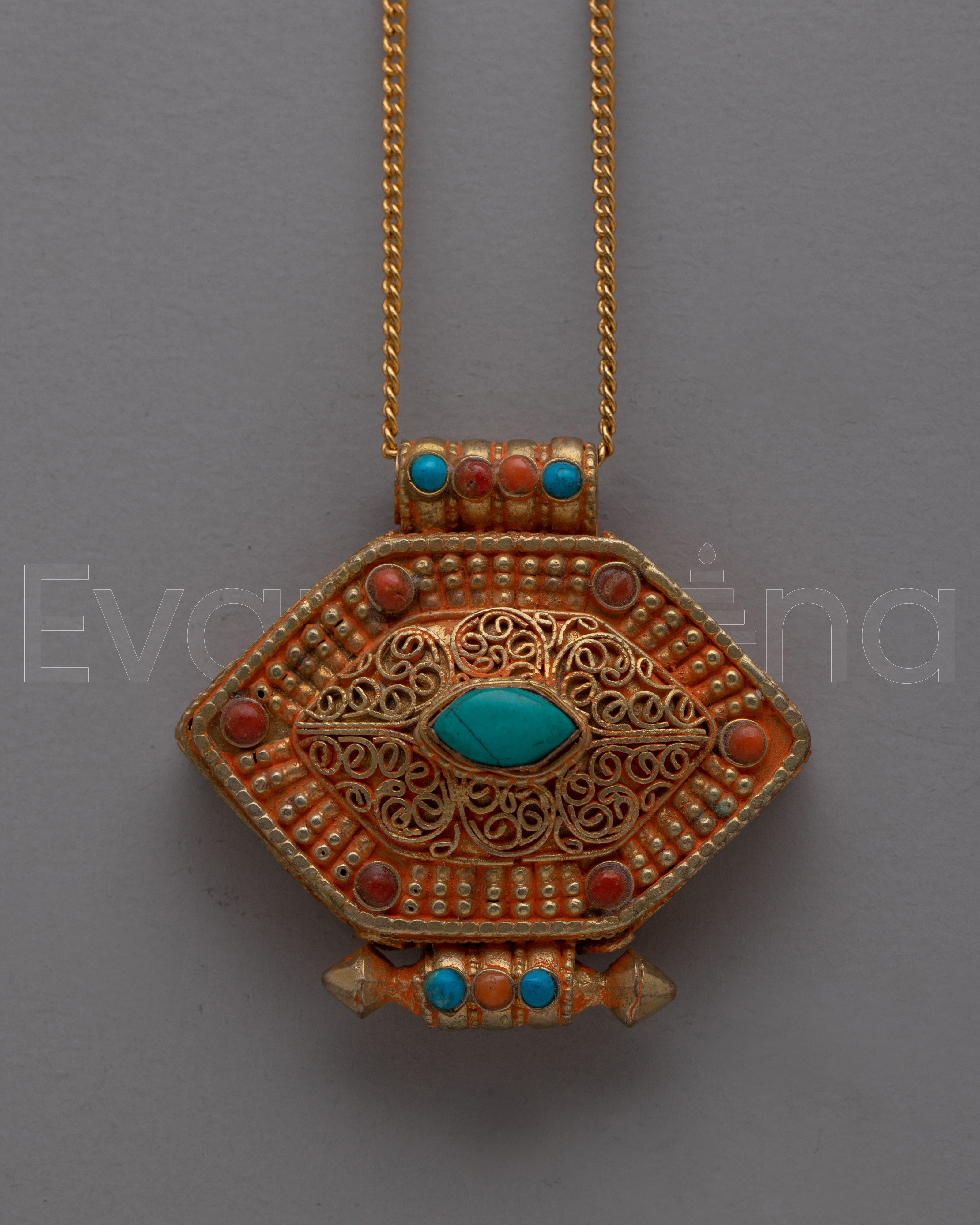 Metal Round Locket 