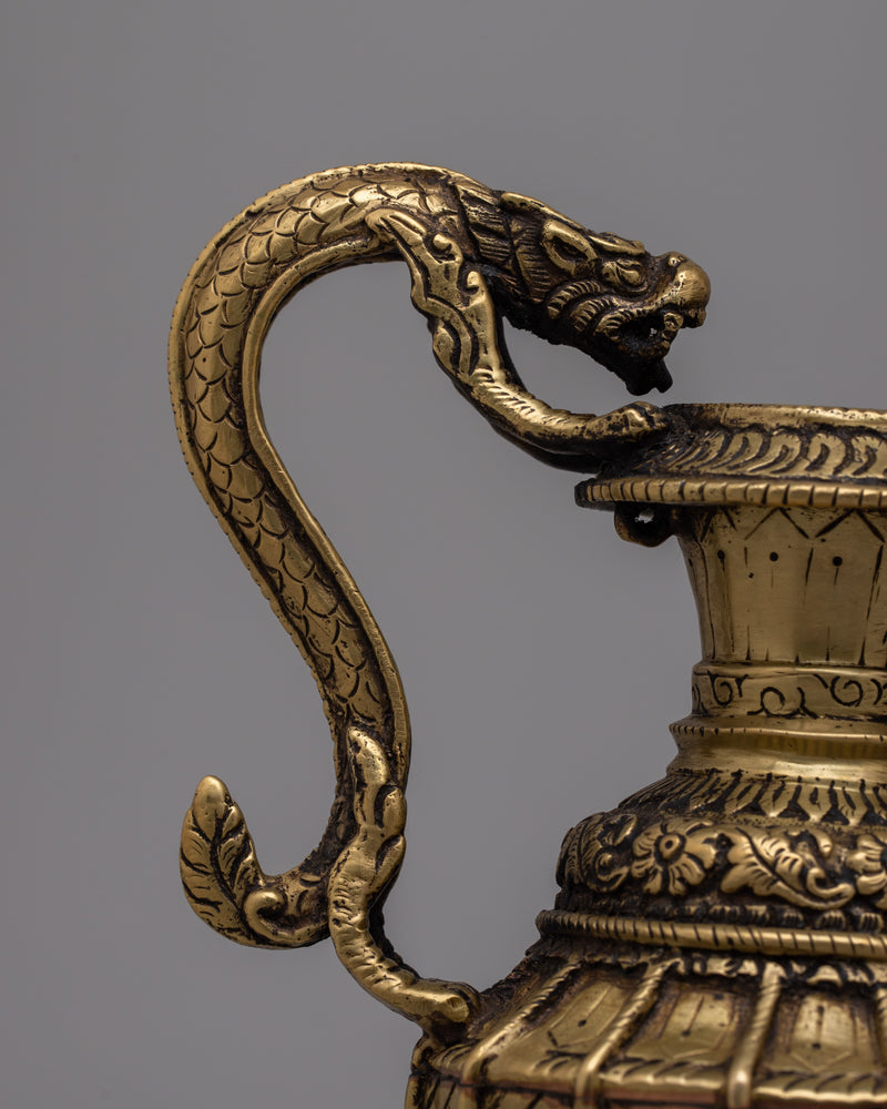 Ganesh Brass Sukunda | Artisan Crafted Hindu Elephant Deity Lamp