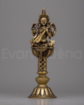 Saraswati Oil Lamp 