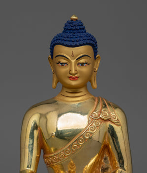 Traditional Handcrafted Statue of Shakyamuni Buddha | The Path to Awakening