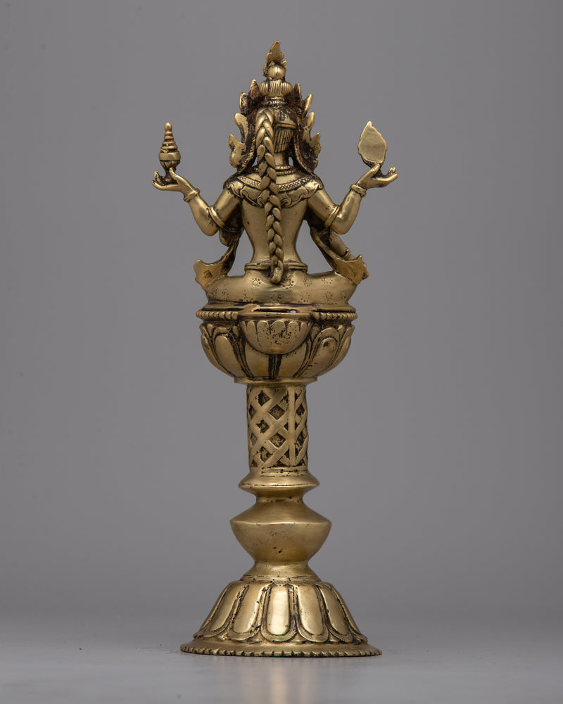 Laxmi Oil Lamp(Panas) | Handmade for Sacred Festivals and Worship