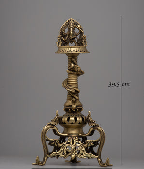 Brass Sukunda Ganesh | Ideal for Sacred Offerings and Decor