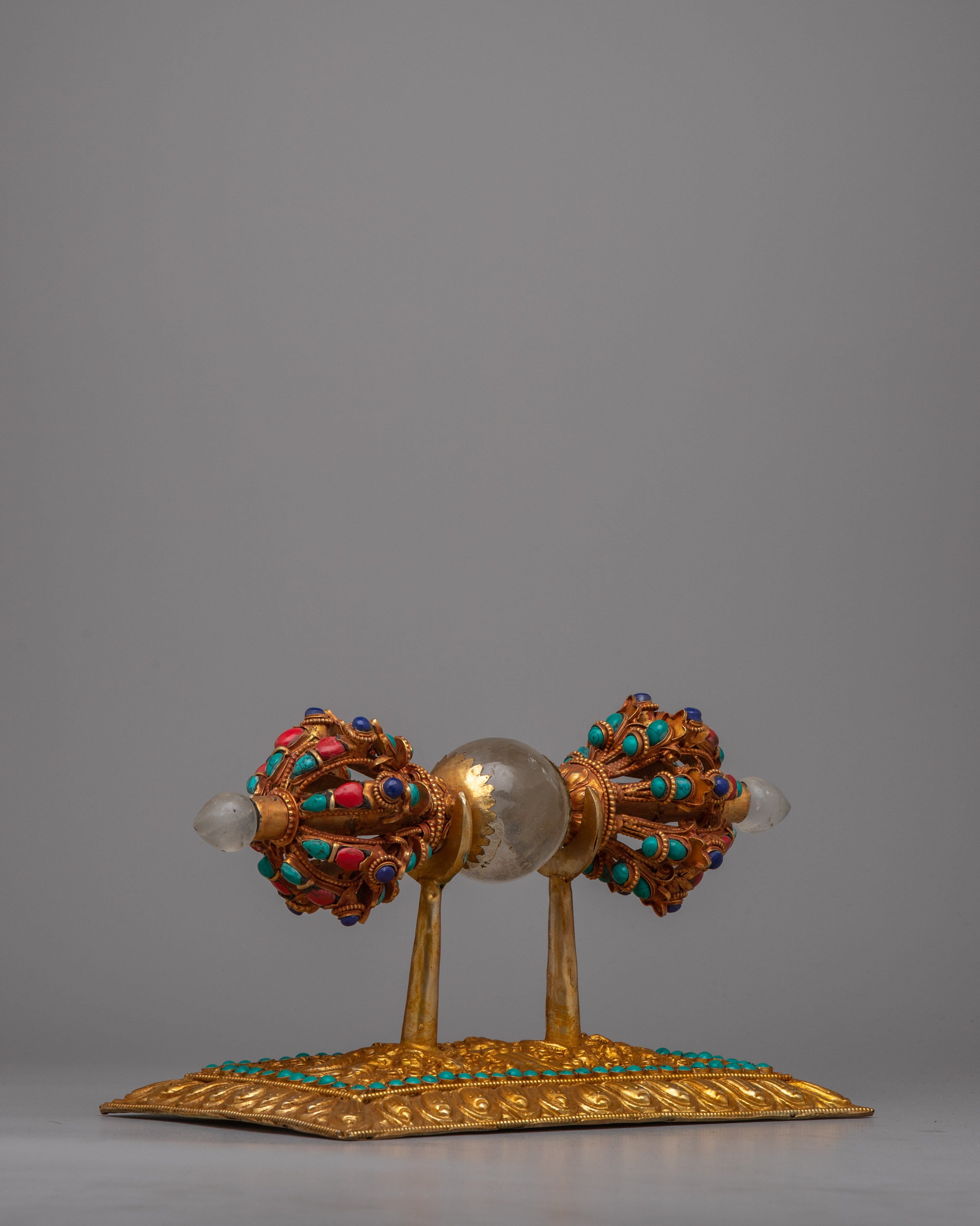 Tibetan Thunderbolt Vajra | Authentic Representation of Tantric Buddhist Symbolism