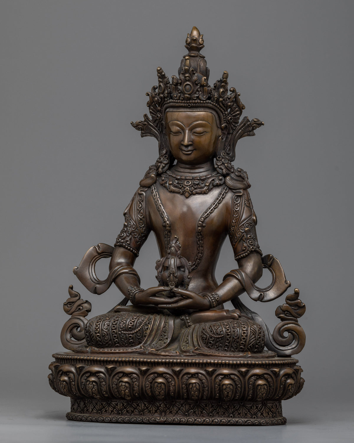 Buddha Amitayus 中文 Statue | Embrace Longevity and Wisdom