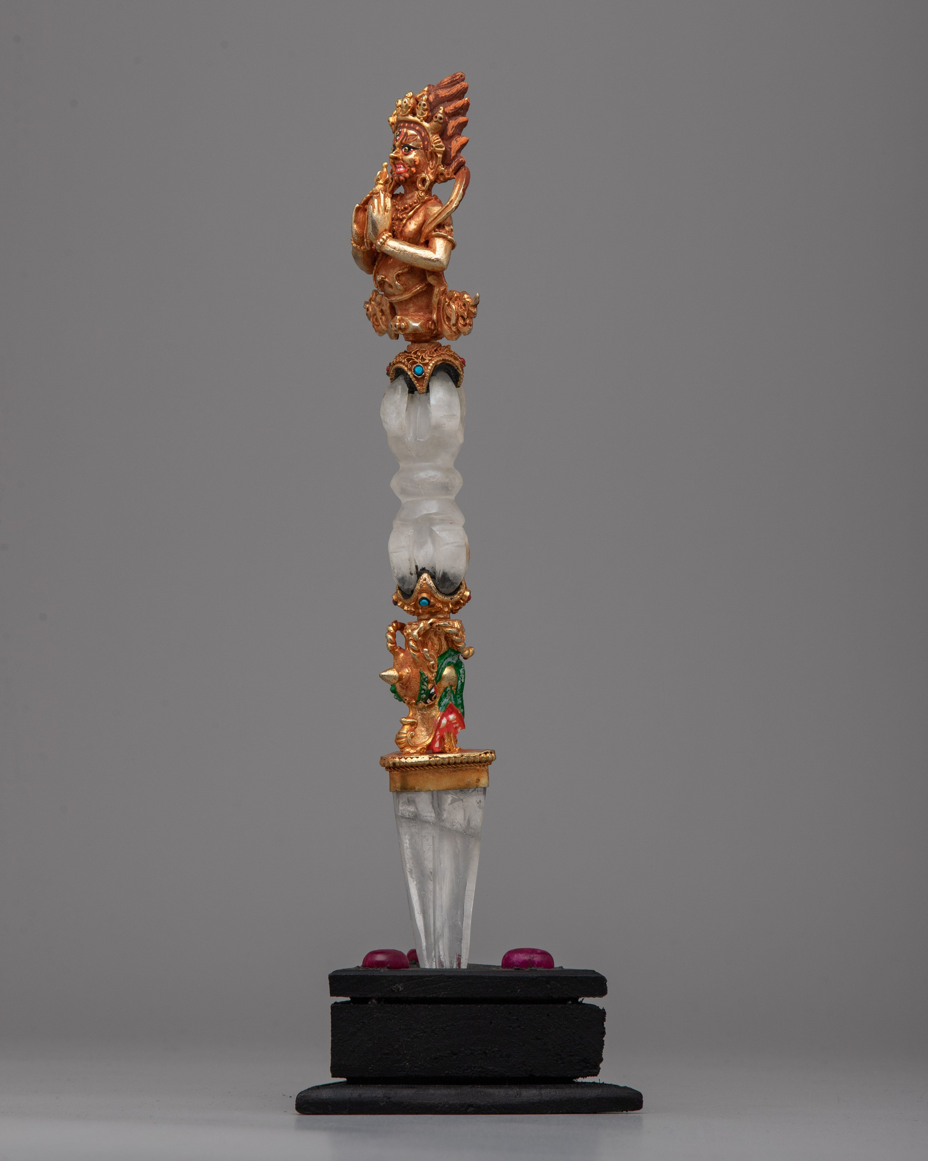 Crystal Phurba | Artistic Interpretation of Sacred Rituals and Esoteric Wisdom