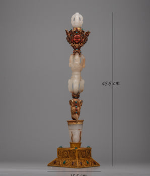 Tibetan Phurba | Artisanal Ritual Dagger Symbolizing Spiritual Power and Protection