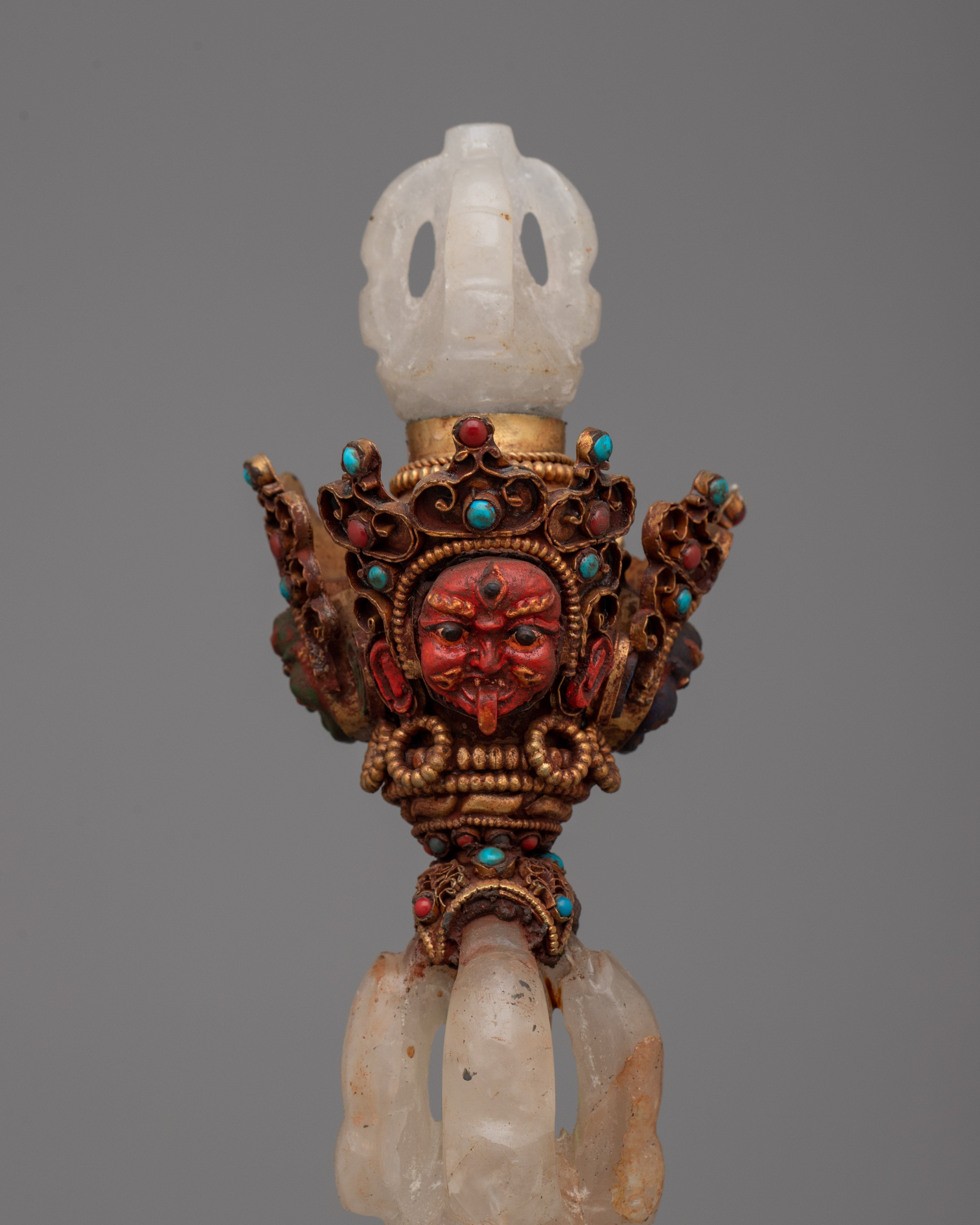 Tibetan Phurba | Artisanal Ritual Dagger Symbolizing Spiritual Power and Protection