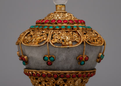 Tibetan Traditional Bowl Rice Pot | Handmade Pot Symbolizing Tradition and Cultural Art