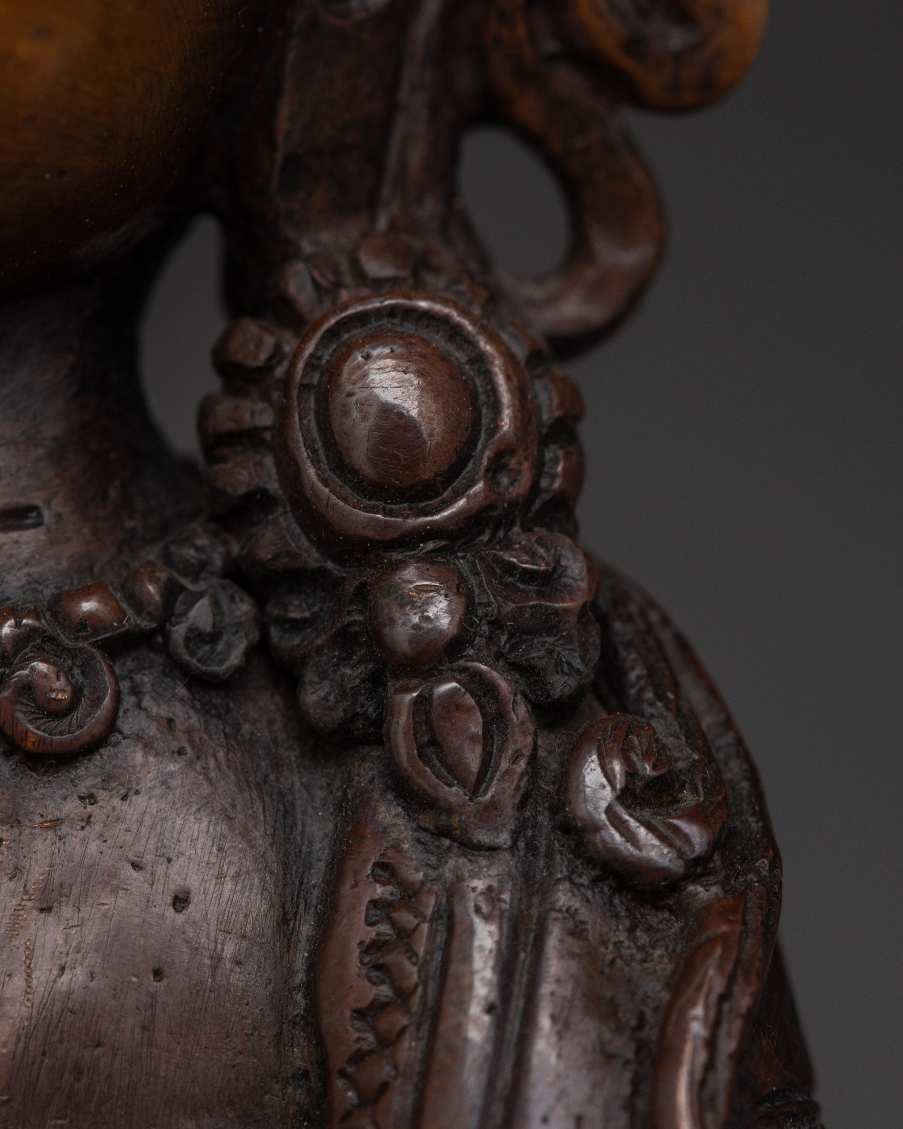 Oxidized Statue of Primordial Buddha Vajradhara | Union of Wisdom and Compassion