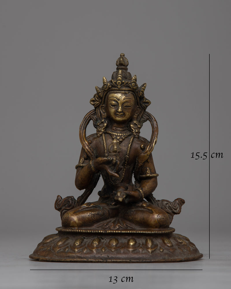 Vajrasattva 100 Syllable Mantra Practice Statue | Enhance Meditation and Mantra Recitation