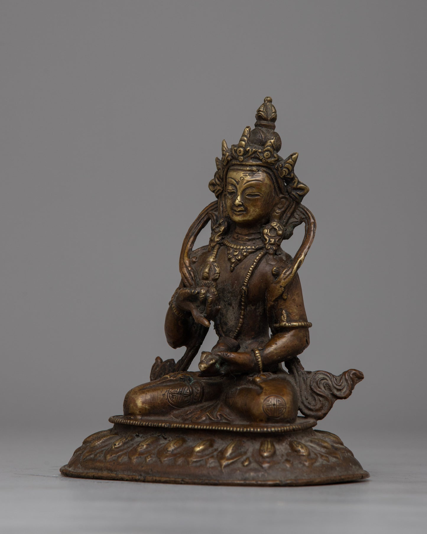 Vajrasattva 100 Syllable Mantra Practice Statue | Enhance Meditation and Mantra Recitation