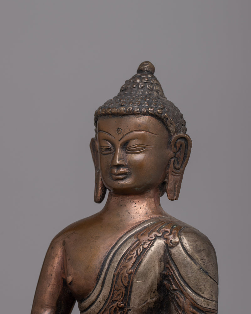 Siddhartha Gautama Shakyamuni Statue | Handmade Religious Figure Reflecting the Enlightened One