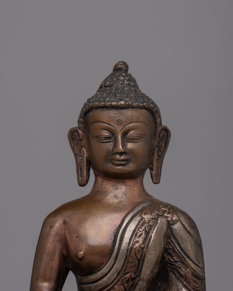 Siddhartha Gautama Shakyamuni Statue | Handmade Religious Figure Reflecting the Enlightened One