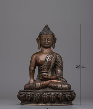 Siddhartha Gautama Shakyamuni Statue | Handmade Religious Figure Reflecting the Enlightened One