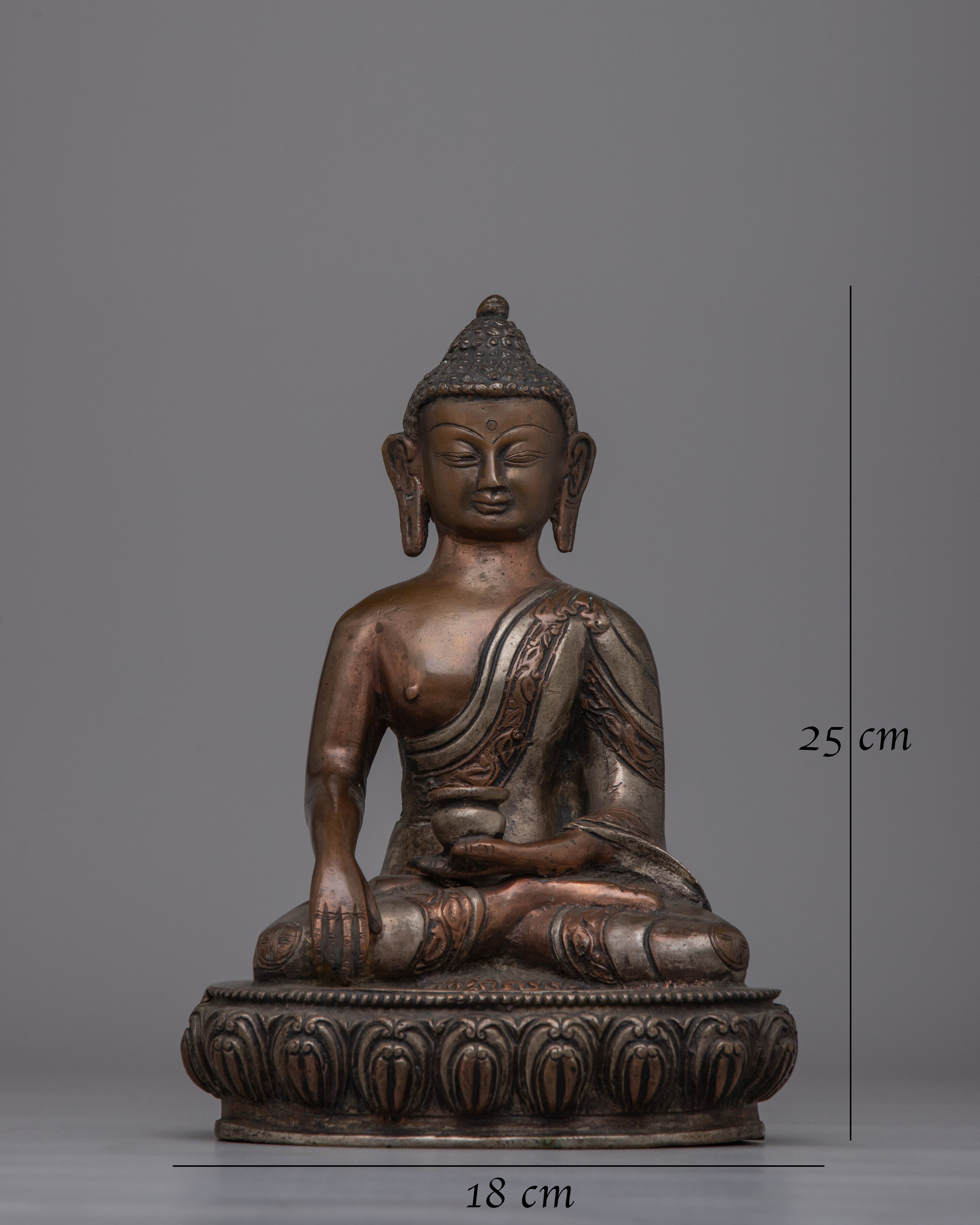 Siddhartha Gautama Shakyamuni Statue | Handmade Religious Figure Reflecting the Enlightened One