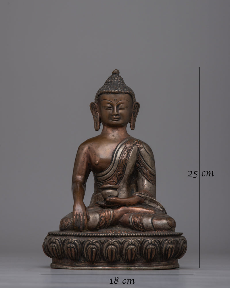 Siddhartha Gautama Shakyamuni Statue | Handmade Religious Figure Reflecting the Enlightened One