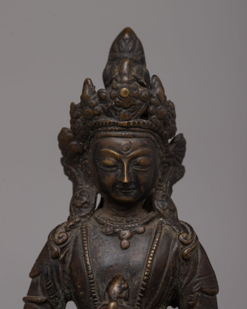 Amitayus Buddha Tibet Statue | Embrace Longevity and Enlightenment in Your Home