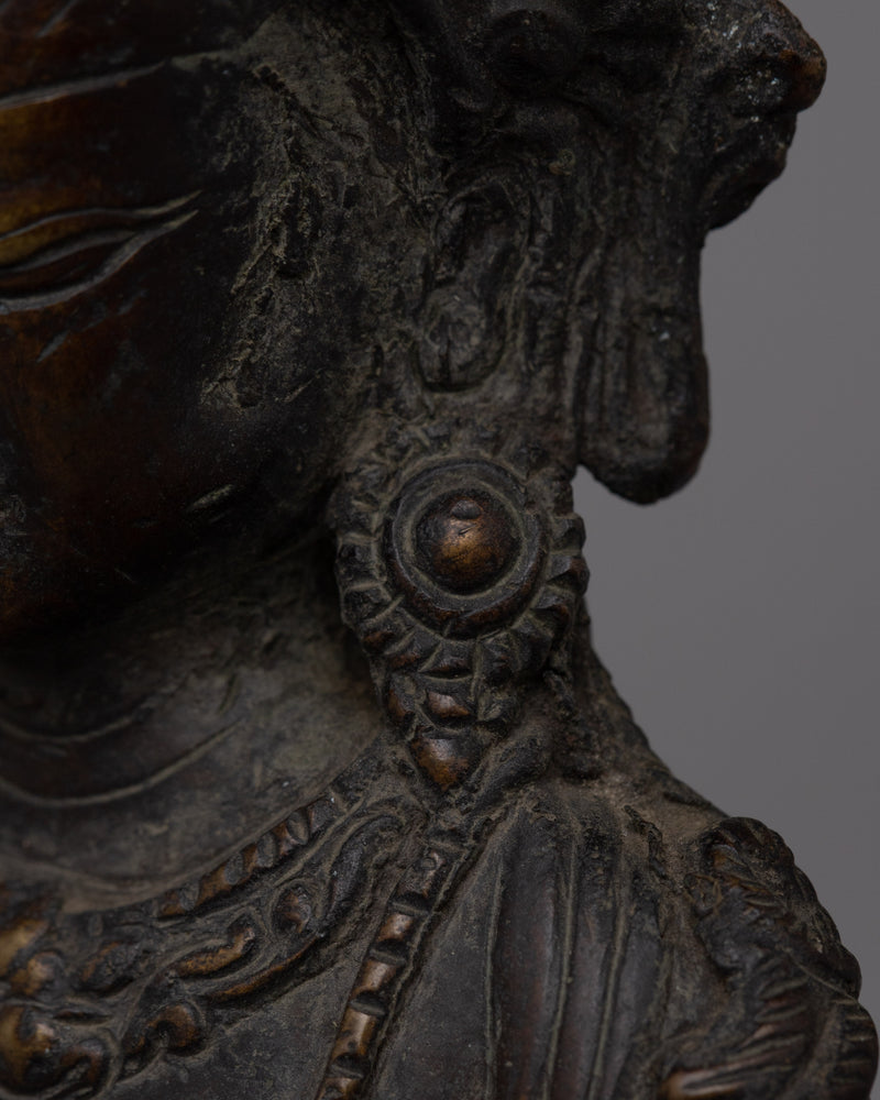 Buddha Amitayus Brass Sculpture | Serenity and Longevity for Your Space