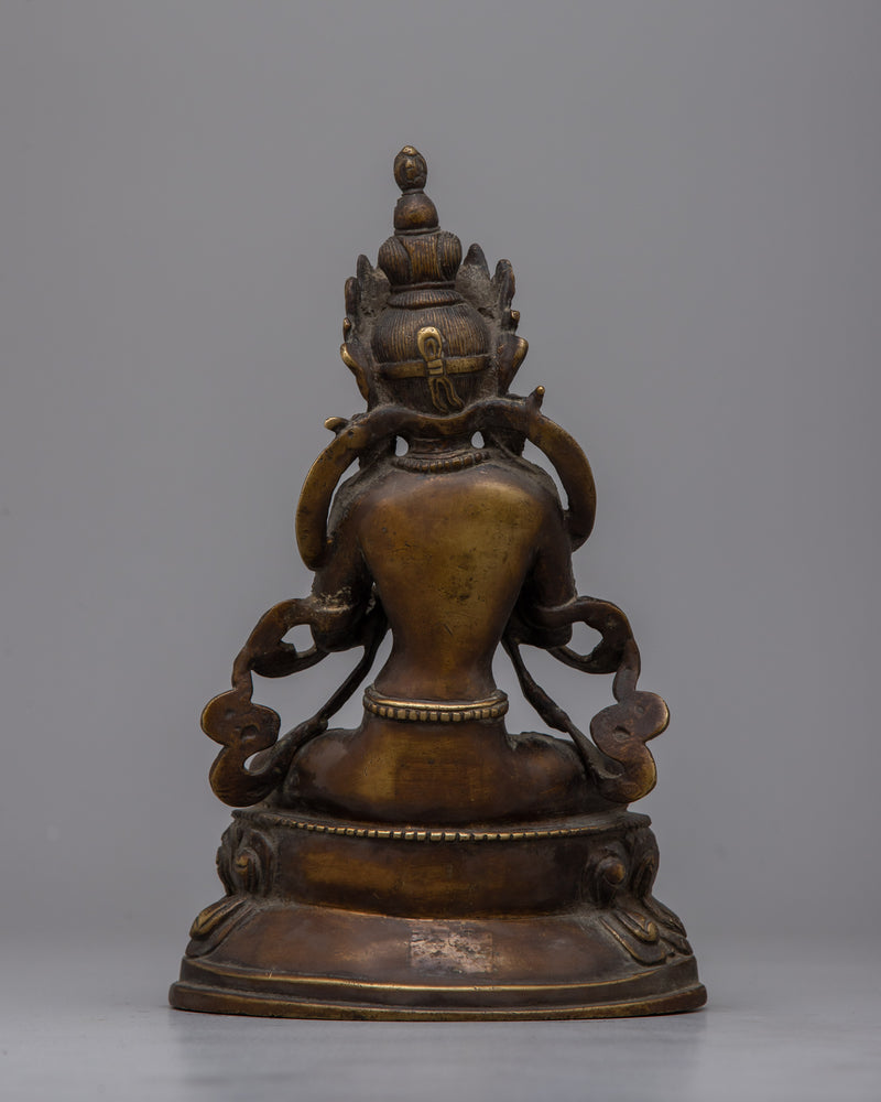 Vintage Adi Buddha Vajradhara Statue | Embrace Divine Wisdom with Our Vajradhara Buddha Figurines