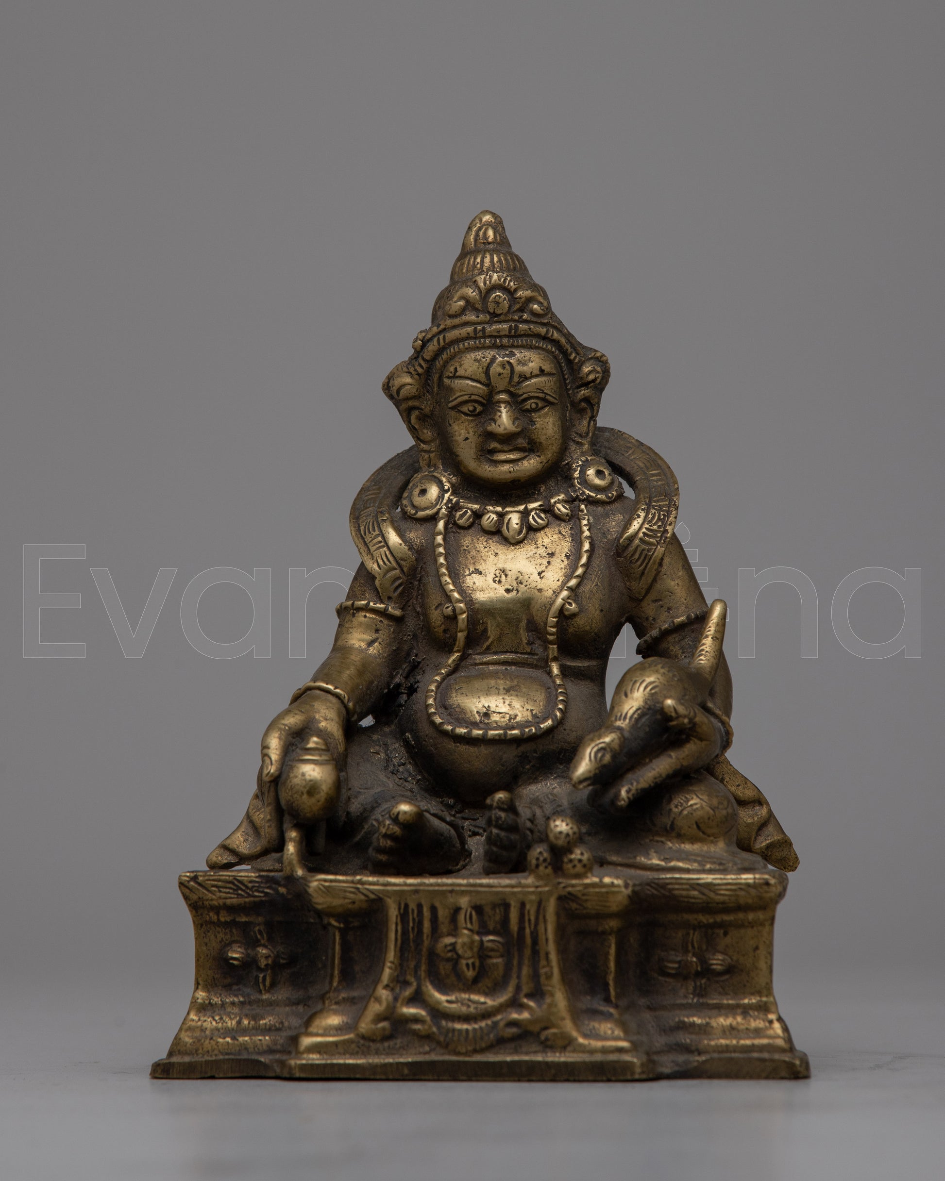 Vintage Dzambhala Prayer Statue&nbsp;