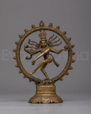 Vintage Shiva Nataraja Statue 