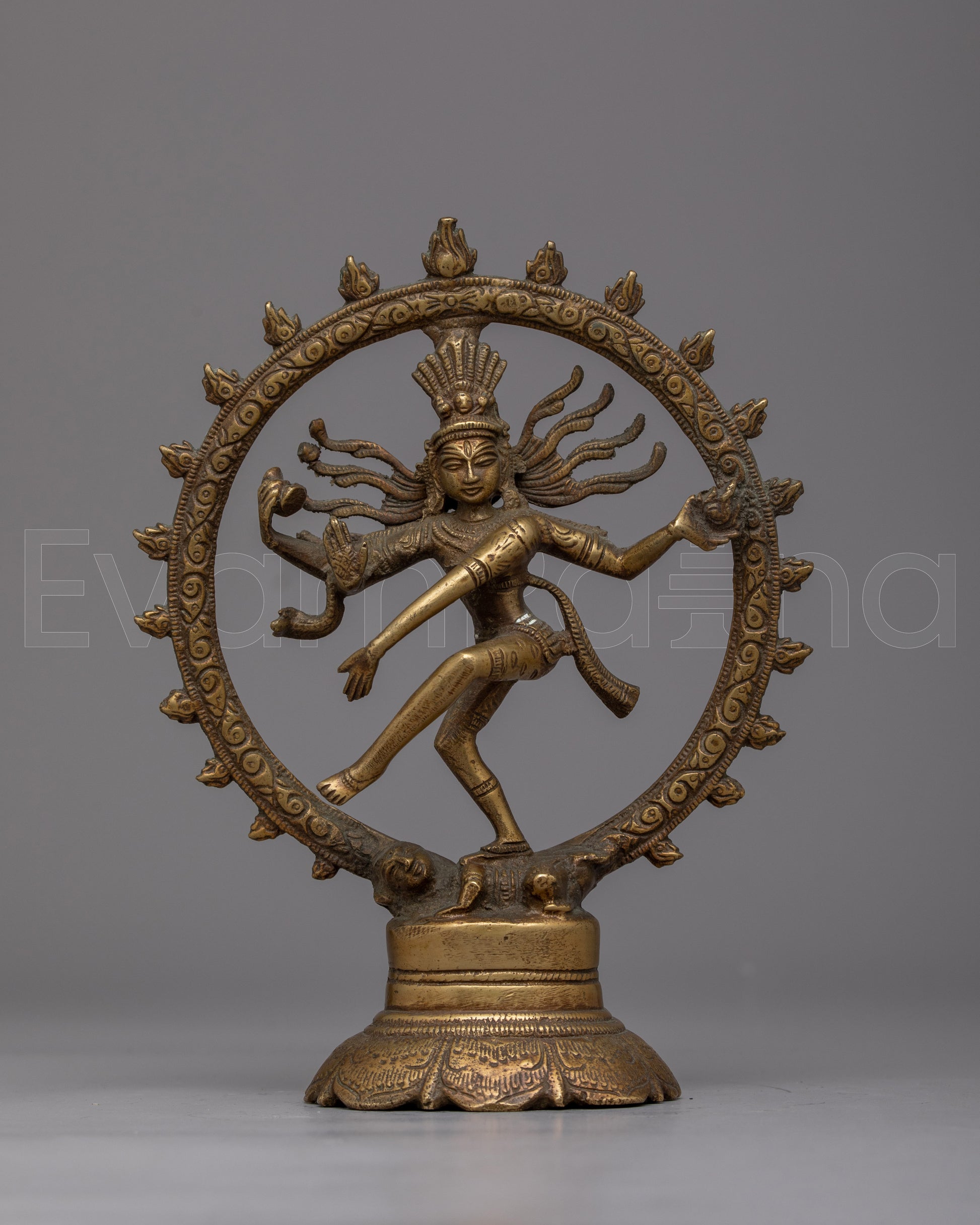 Vintage Shiva Nataraja Statue 