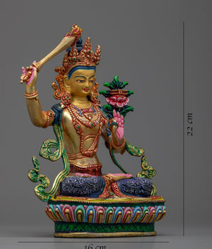 manjushri-deity-sculpture